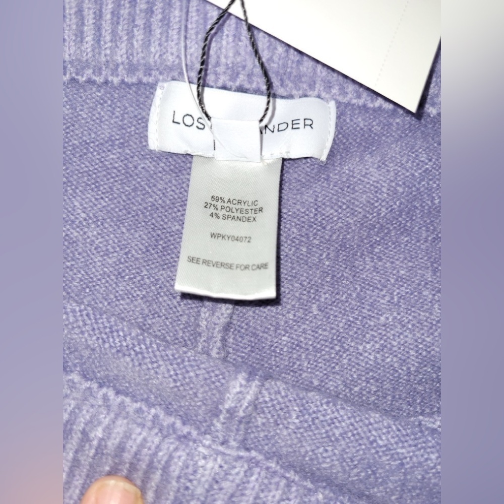 Lost + Wander High Waist Knit Lounge Shorts Sizes S/M NWT - Picture 9 of 9